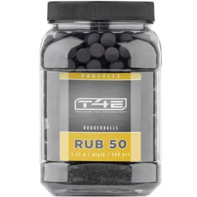 rubberballs umarex t4e practice rub .50 bulk 19 grain 1 pelotas goma caza y defensa.webp