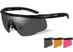 schietbril wiley x saber adv black orange pink 4 proteccion ocular caza y defensa 2.webp