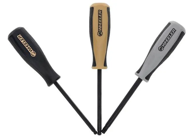 juego de destornilladores de banco wheeler de 30 piezas, hexagonales y torx