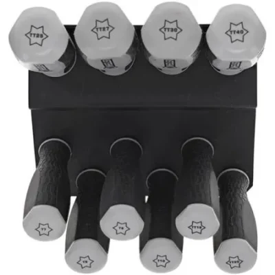 juego de destornilladores de banco wheeler torx de 10 piezas