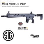 carabina pcp sig sauer mcx virtus semiautomático cal. 5,5mm