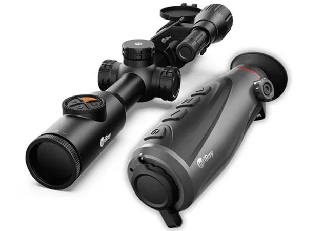 combinación de imágenes térmicas/visión nocturna infiray ap13 y td50l