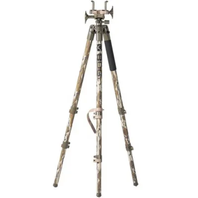 trípode bog deathgrip aluminio roble mossy bottomland