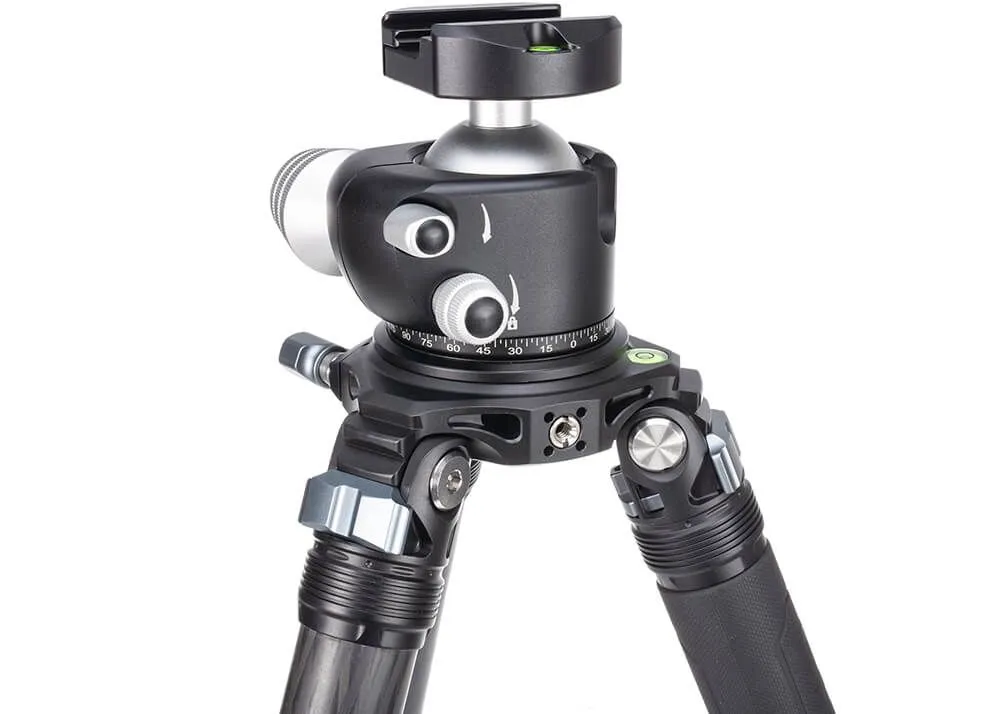 trípode epic airguns carbon 362c cabezal pomo