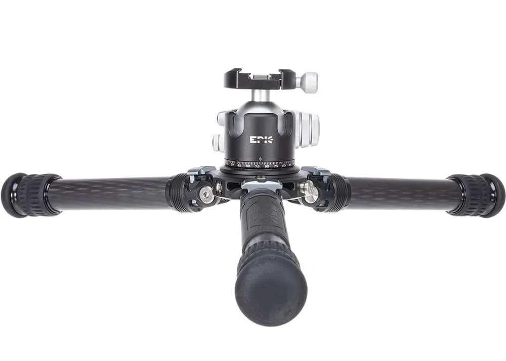 trípode epic airguns carbon 362c cabezal pomo