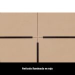 visor arcea 3 12x50 30 ret.cristal ilumin. visera