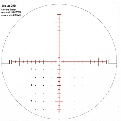 visor nikko stirling hornet ed 10 50×60