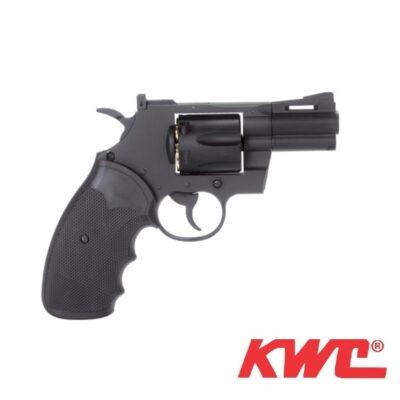 revólver kwc mod. r1 2,5'' full metal 4,5 mm co2 bbs acero