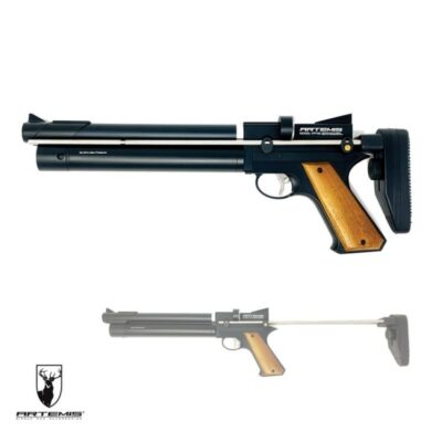 pistola pcp artemis/zasdar pp750 con regulador integrado multi tiro cal. 4,5 mm balines