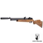 carabina pcp artemis/zasdar pr900 gen 2 culata madera supresor de sonido y regulador cal.4,5 mm