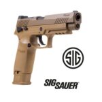pistola sig sauer m17 asp coyote co2 4,5 mm balines / bbs acero blowback