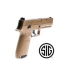 pistola sig sauer p320 coyote co2 4,5 mm balines / bbs acero blowback