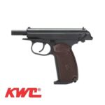 pistola kwc makarov pm full metal 4,5 mm co2 bbs acero. con blowback