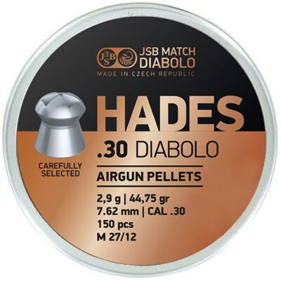 airgun pellets jsb hades 7.62 mm 44.75 grain 1