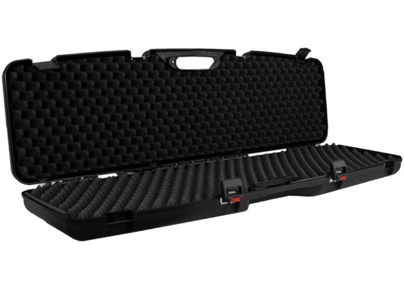 geweerkoffer megaline met slot 118x30 caza y defensa maletin (6)